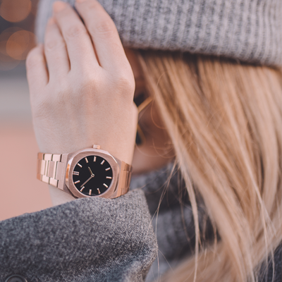 Montres en rose gold